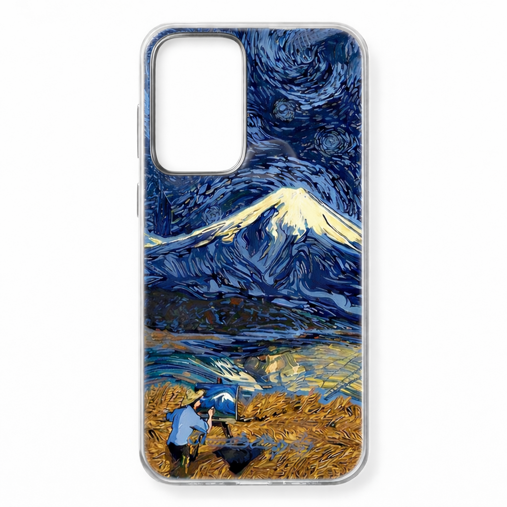 Samsung s20-s25 Ultra պատյան (case) – Վան Գոգ (Van Gogh) լեռներ