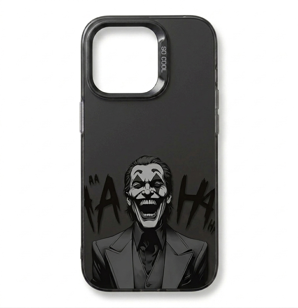 IPhone 15–17 Pro Max պատյան (case) – Ջոկեր կոստյումով (Joker with suit)