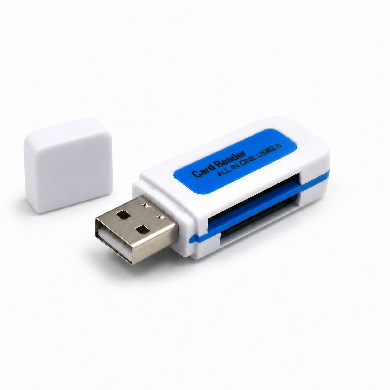 4-ը 1-ում USB հիշողության քարտ կարդացող (card reader) սարք SD / TF / M2 / MS