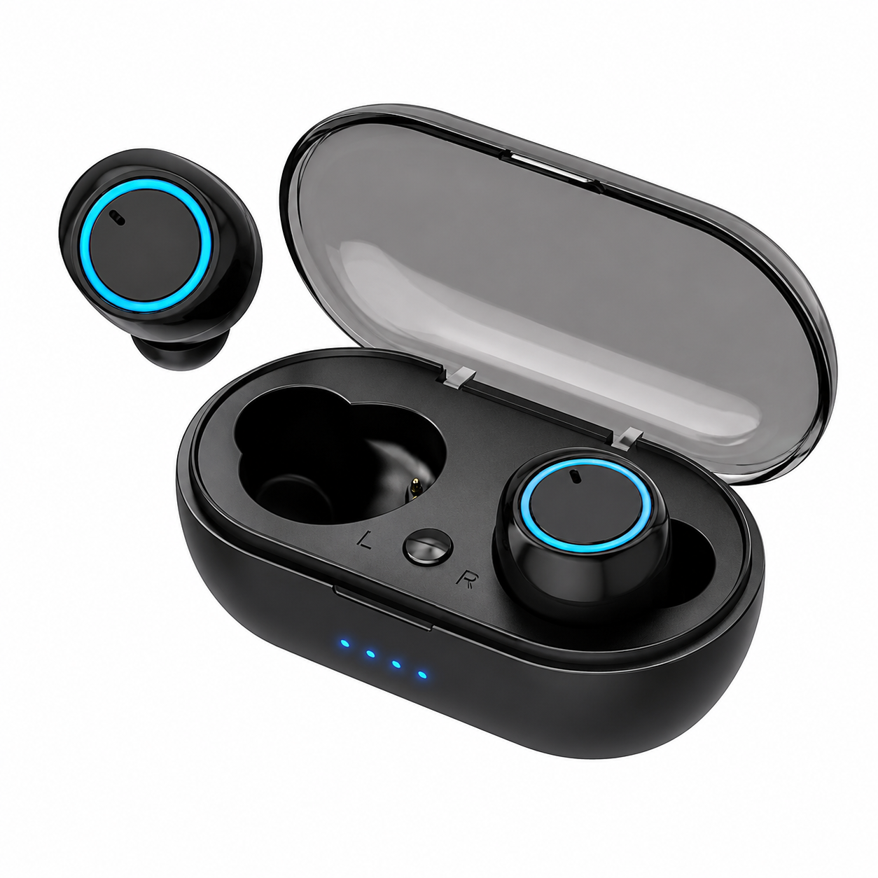 Անլար Bluetooth ականջակալներ լիցքավորման տուփով (Y50 Wireless Bluetooth Earbuds)