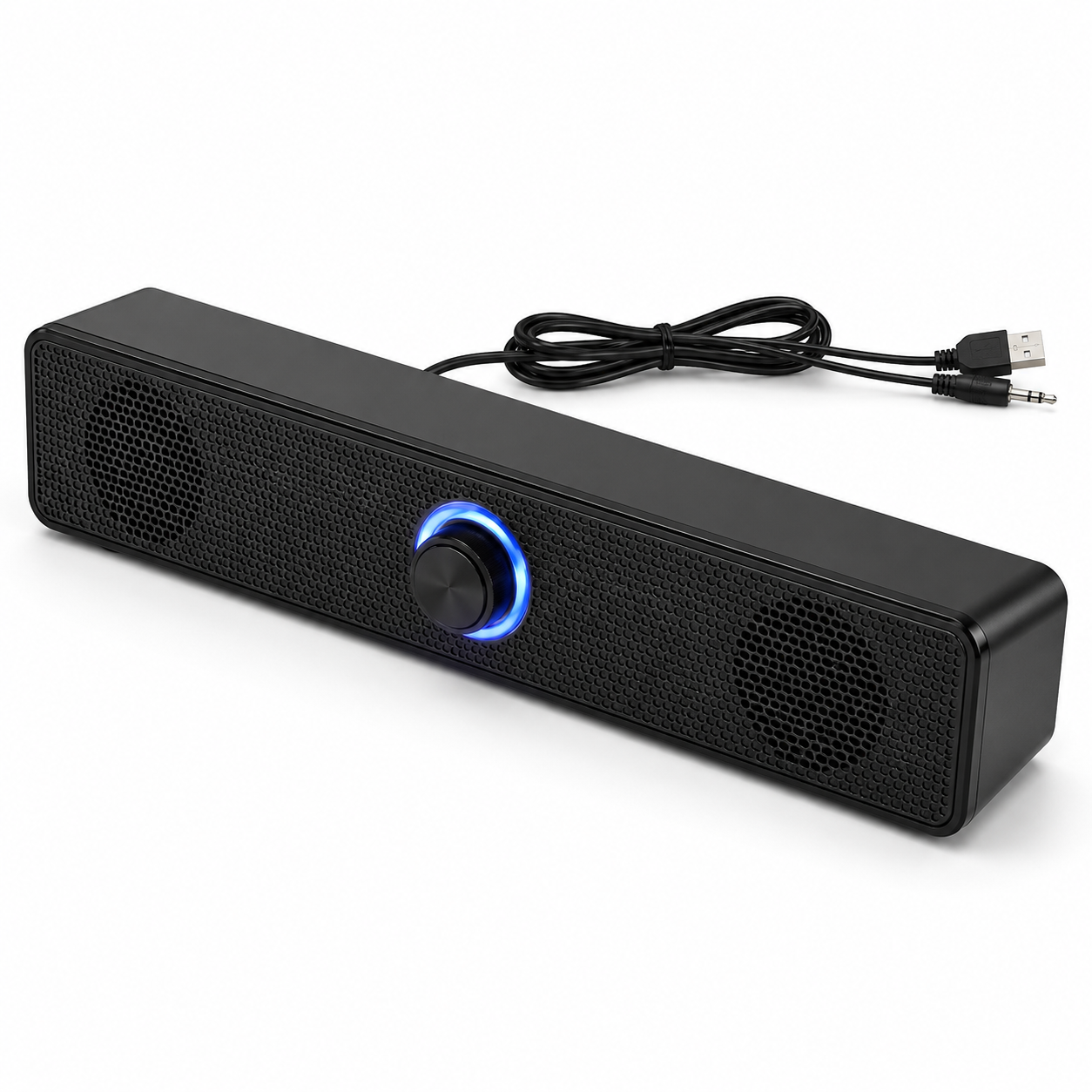 Bluetooth բարձրախոս USB և AUX մուտքով (Desktop Bluetooth Soundbar Speaker)