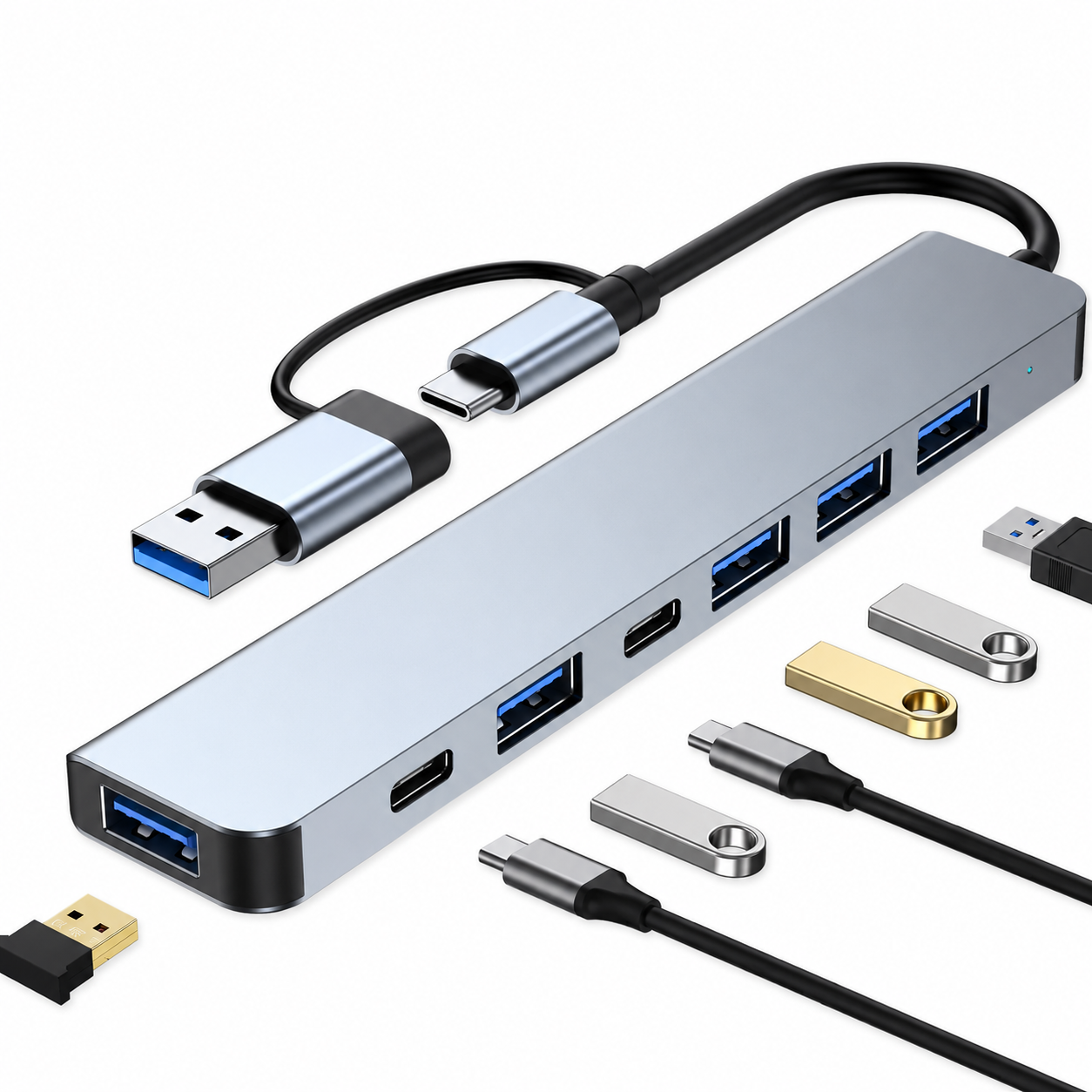 2 in1 to 7 in1 Adapter Converter ադապտեր կոնվերտեր
