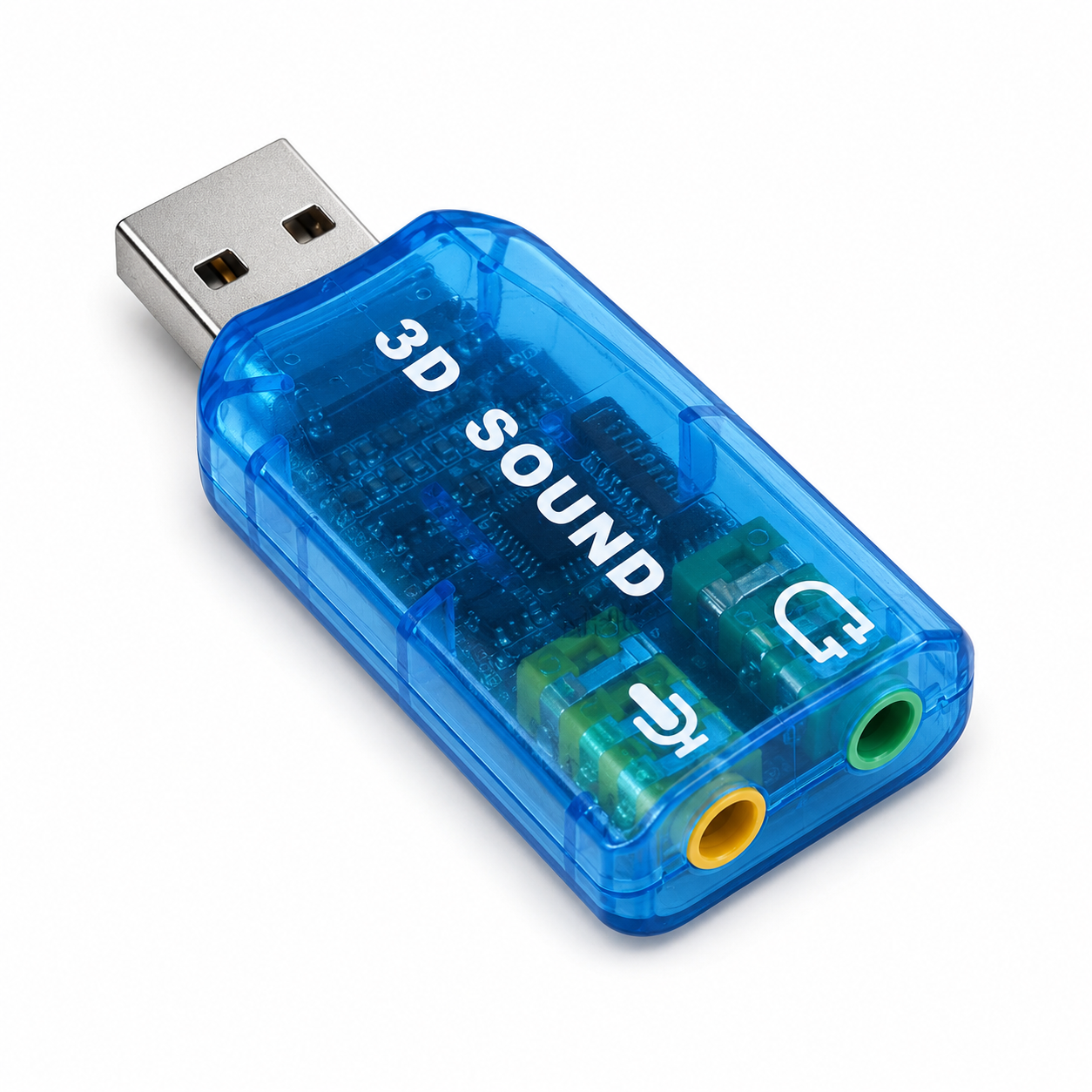5.1 USB Sound Card Adapter Converter ադապտեր կոնվերտեր