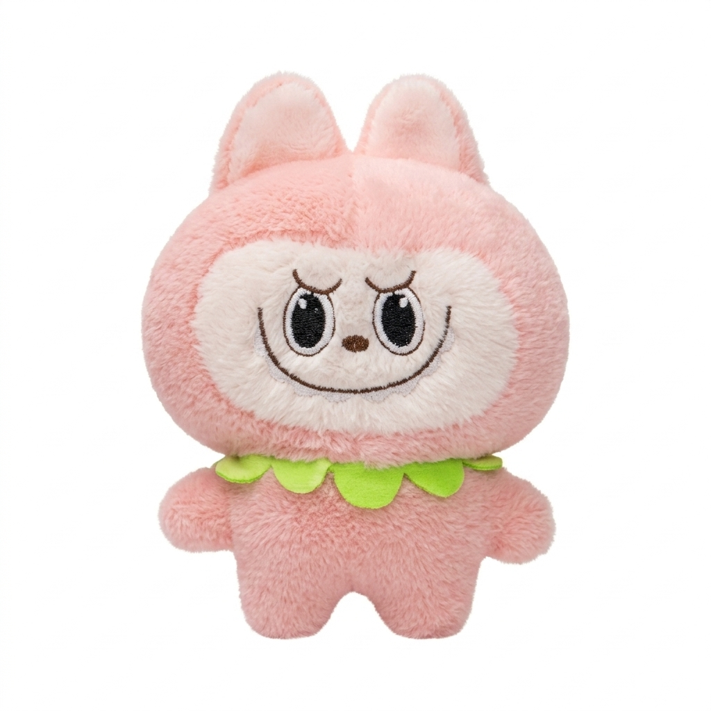 Փափուկ վարդագույն Լաբուբու խաղալիք Soft Pink Labubu Plush Toy
