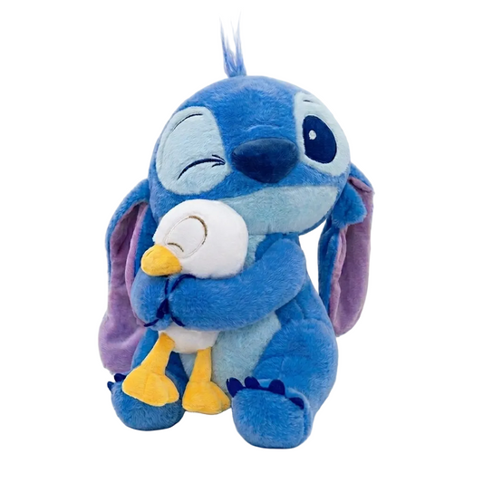Փափուկ Սթիչ խաղալիք բադիկով Soft Stitch Plush Toy With Duck