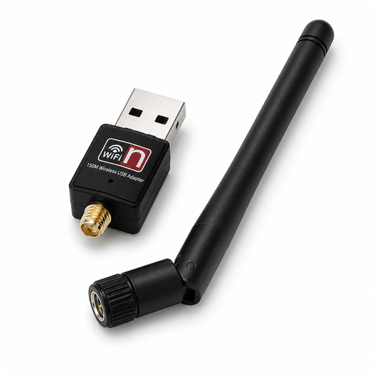 USB Wi-Fi ընդունիչ (wireless adapter) 150Mbps՝ ալեհավաքով