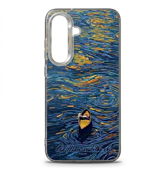 Samsung s24-s25 Ultra պատյան (case) – Վան Գոգ (Van Gogh) գիշերային նավակ