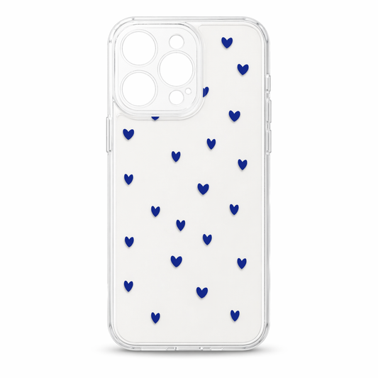 IPhone 15–17 Pro Max պատյան (case) – Սիրտ կապույտ