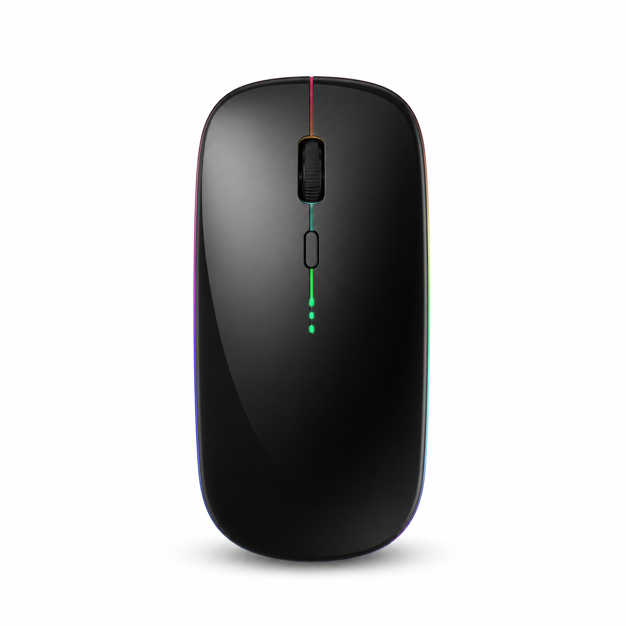 Անլար բարակ մկնիկ (wireless mouse) Dual Mode LED լուսավորությամբ