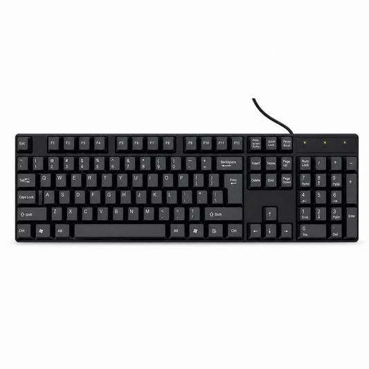 Լարով ստեղնաշար (keyboard) BIOJEE K1800՝ English Layout