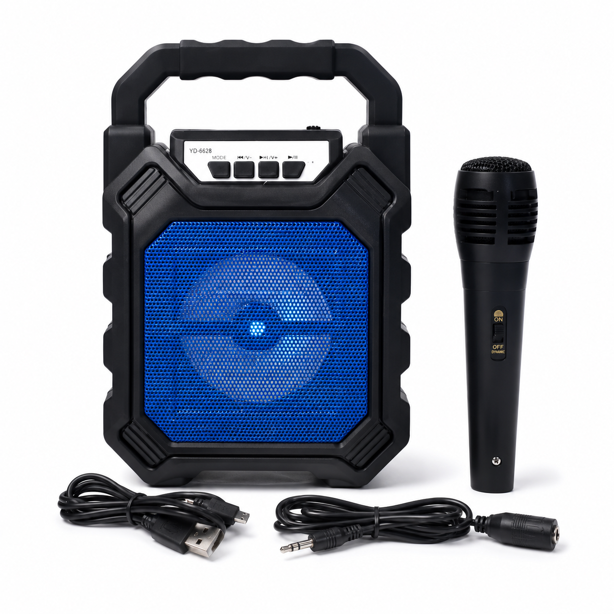 Դյուրակիր Bluetooth բարձրախոս միկրոֆոնով (Portable Bass Speaker)
