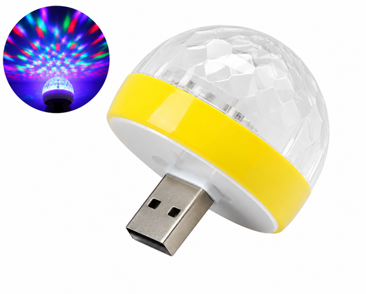 USB մինի դիսկո լույս մեքենայի համար (Car USB Disco Light)