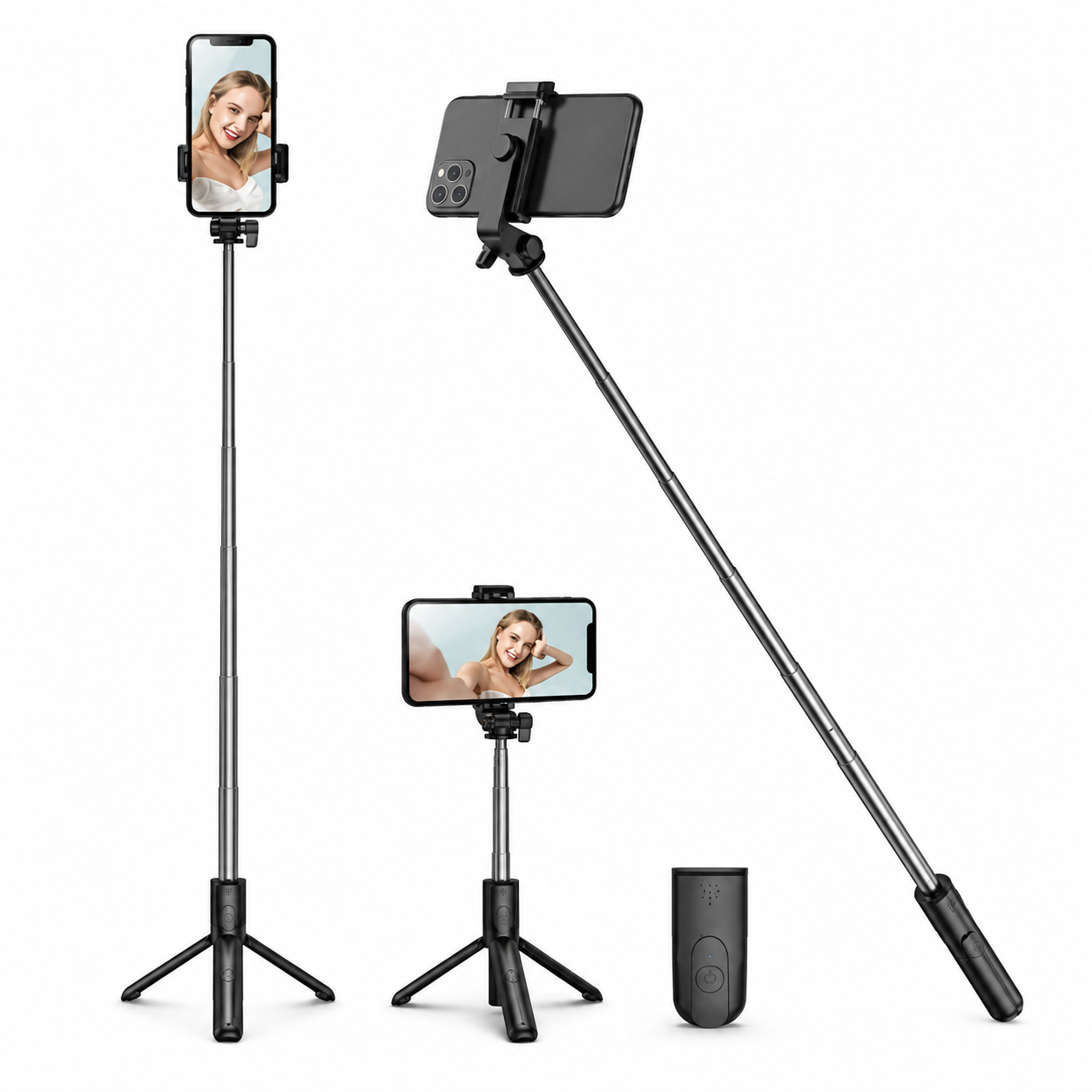 Սելֆի ձող-տրիպոդ հեռախոսի համար (Selfie Stick Tripod)