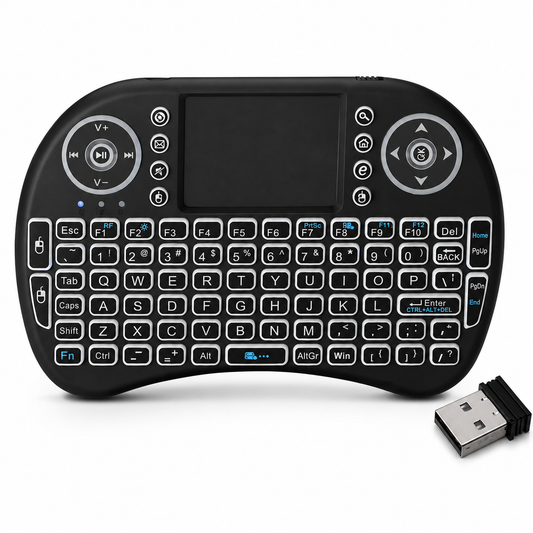 I8 մինի անլար ստեղնաշար (Mini Wireless Keyboard with Touchpad)