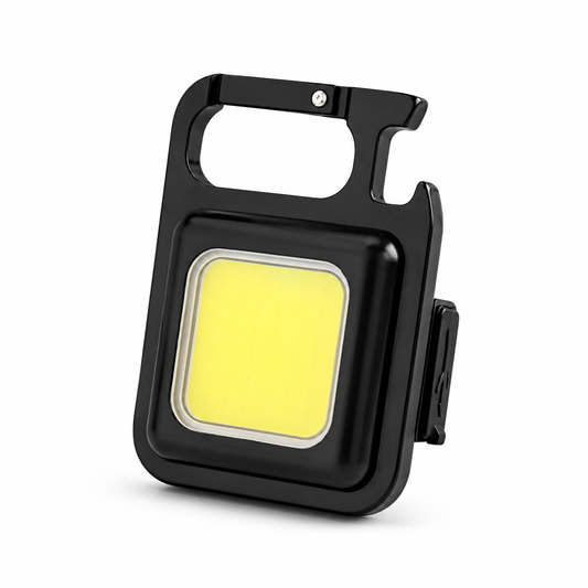 Մինի LED բանալիի լապտեր մագնիսով և կարաբինով (Mini COB LED Keychain Flashlight)