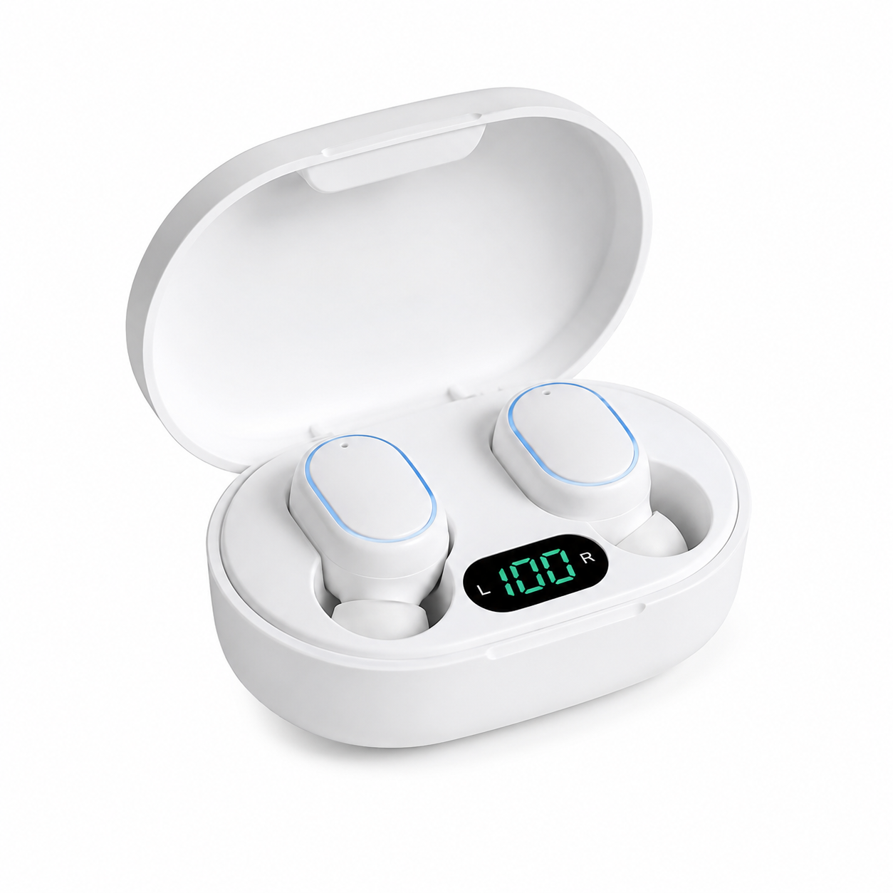 Անլար Bluetooth ականջակալներ լիցքավորման տուփով և էկրանով (TWS Wireless Bluetooth Earbuds)