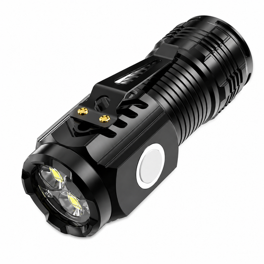 Հզոր մինի LED լապտեր Type-C լիցքավորմամբ (Mini Type-C Rechargeable LED Flashlight)