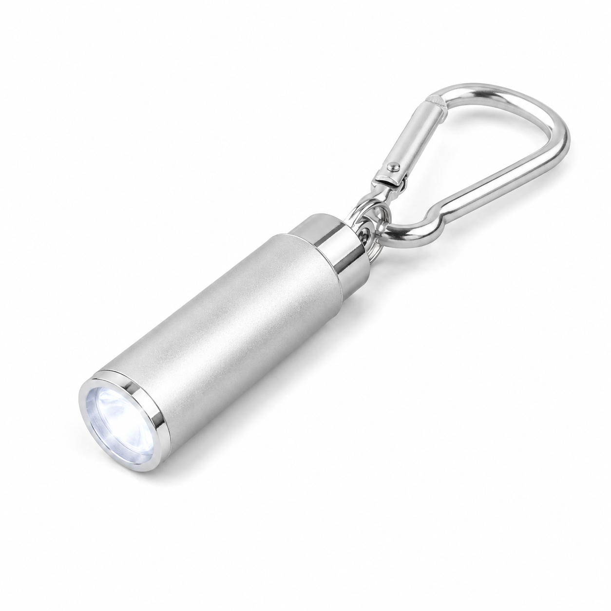 Մինի LED բանալիի լապտեր կարաբինով (Mini LED Keychain Flashlight)