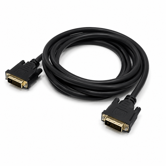 1.4V DVI to DVI cable սև մալուխ 1.5մ