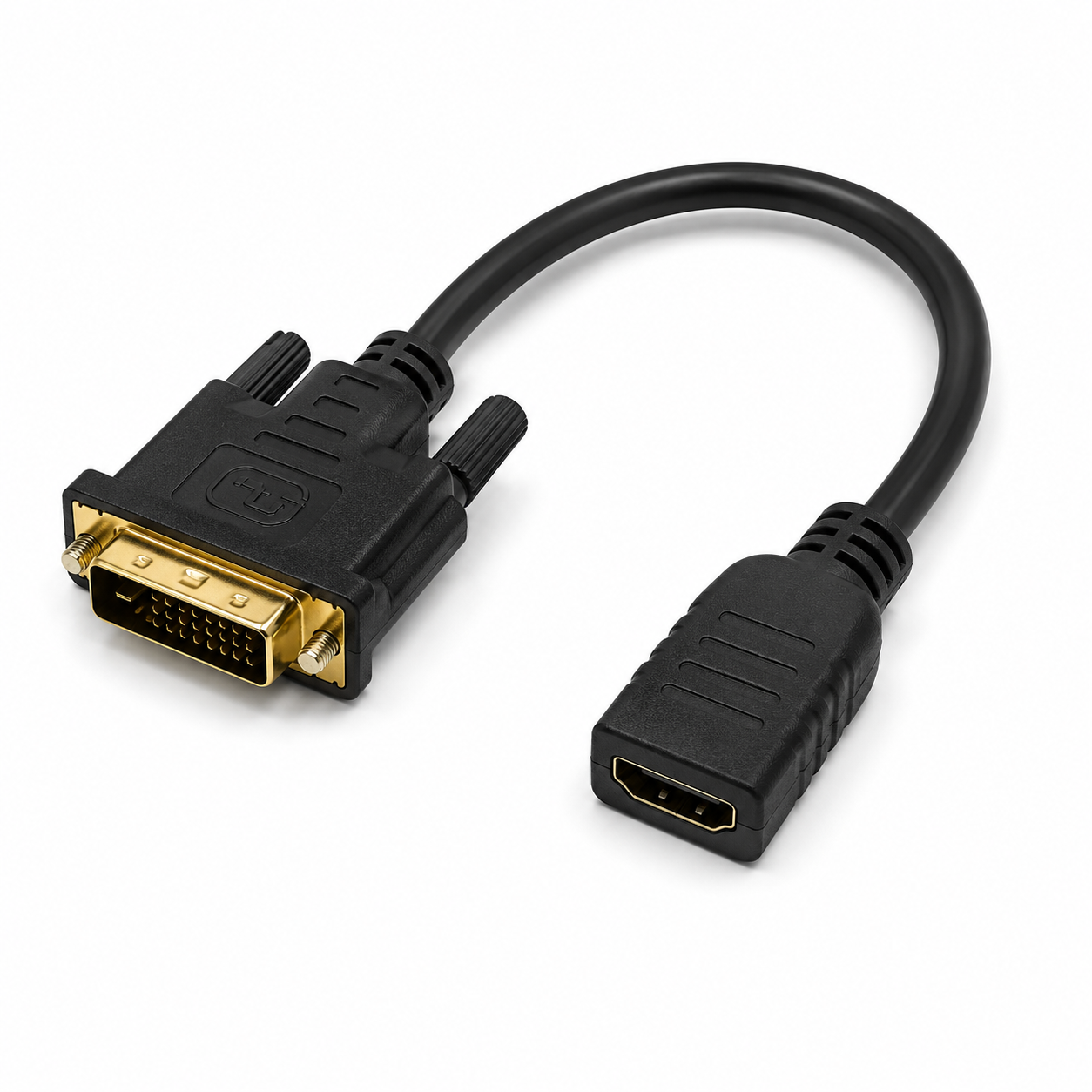 24+1 DVI Male to HDTV Female cable մալուխ 0.3մ