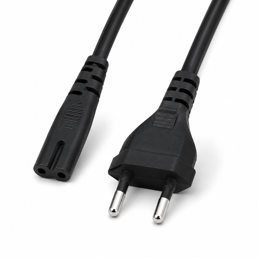 EU plug-C7 8 Power Cord հոսանքի մալուխ 1.5մ