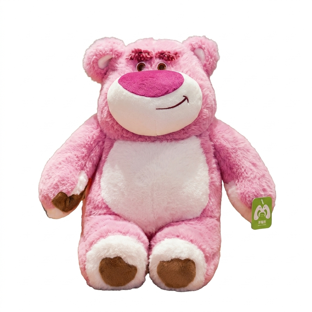 Փափուկ վարդագույն արջուկ խաղալիք Soft Pink Teddy Bear Plush Toy