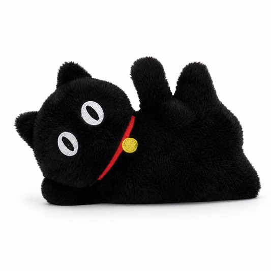 Փափուկ սև կատու խաղալիք Soft Black Cat Plush Toy
