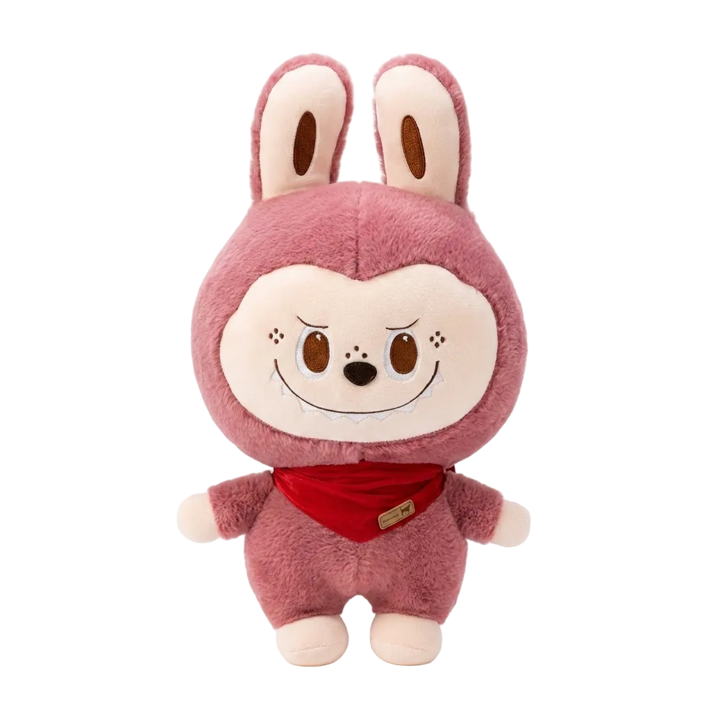 Փափուկ վարդագույն Լաբուբու խաղալիք Soft Pink Labubu Plush Toy