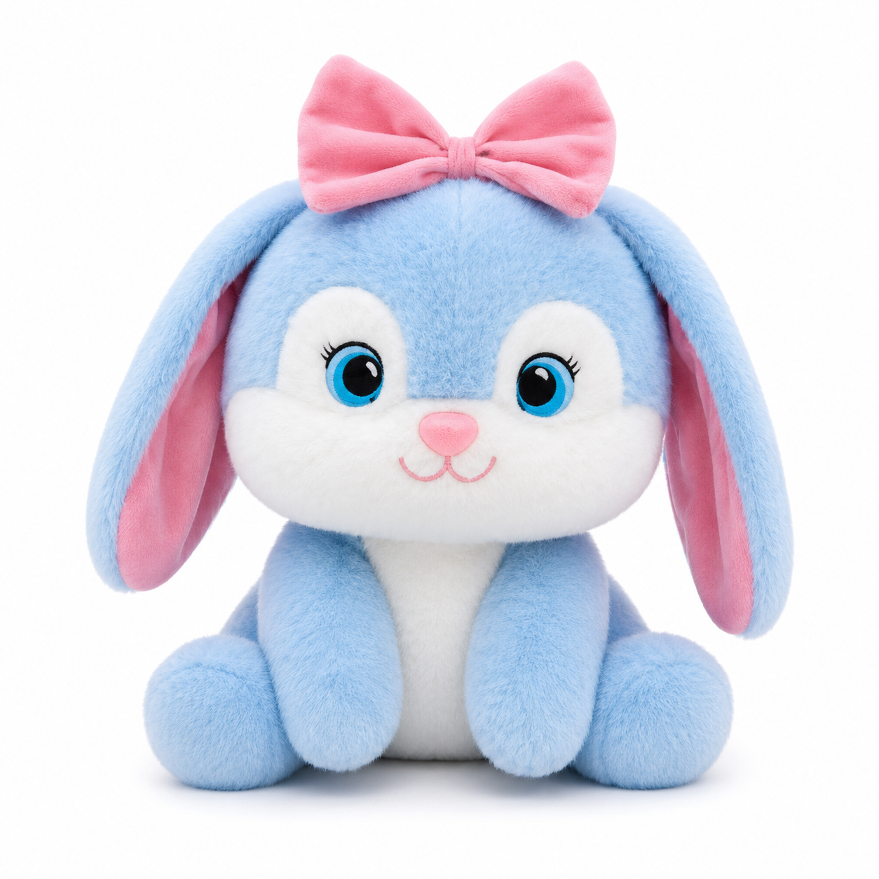 Փափուկ կապույտ նապաստակ խաղալիք Soft Blue Bunny Plush Toy