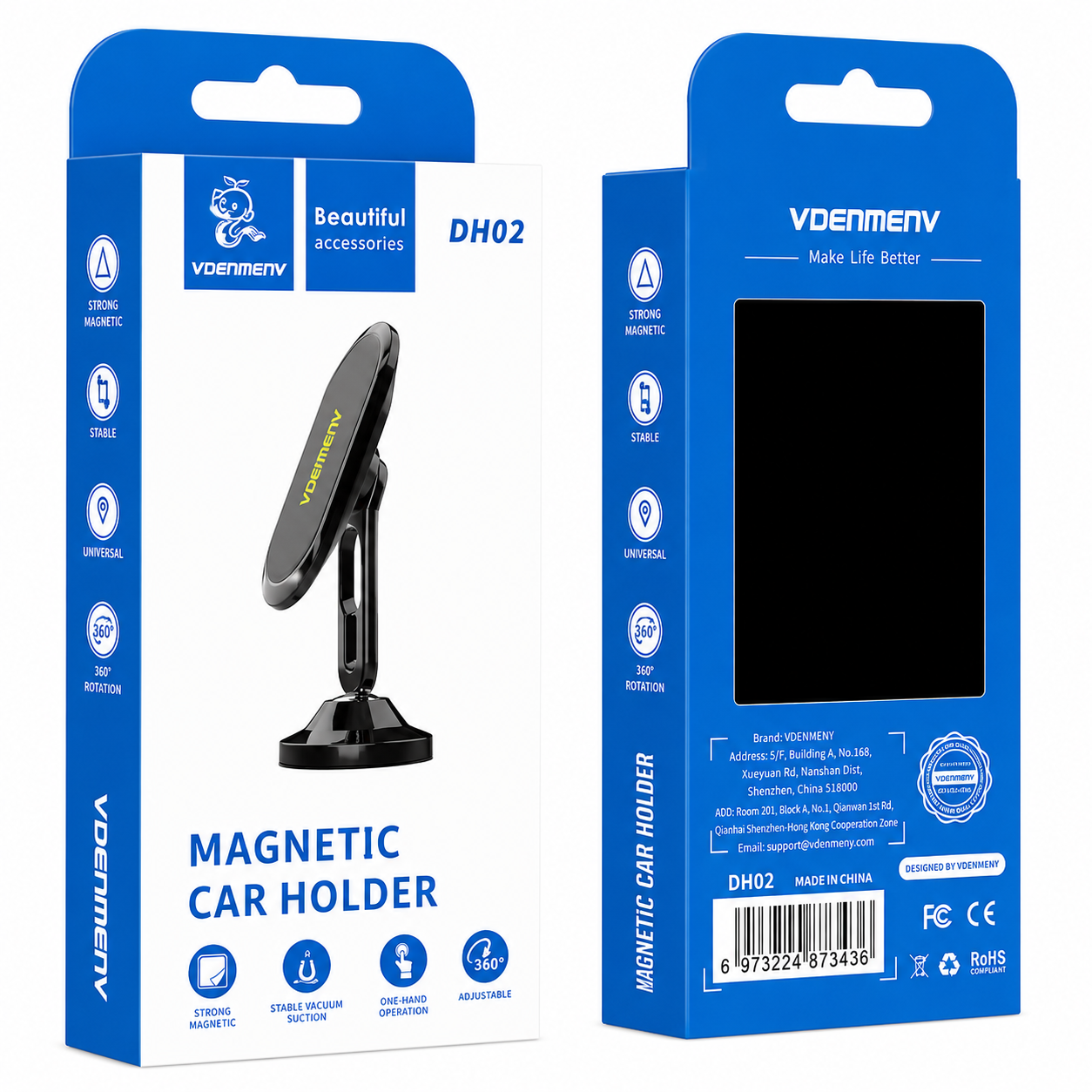 DH02 Magnetic Car Holder մեքենայի մագնիսական պահիչ